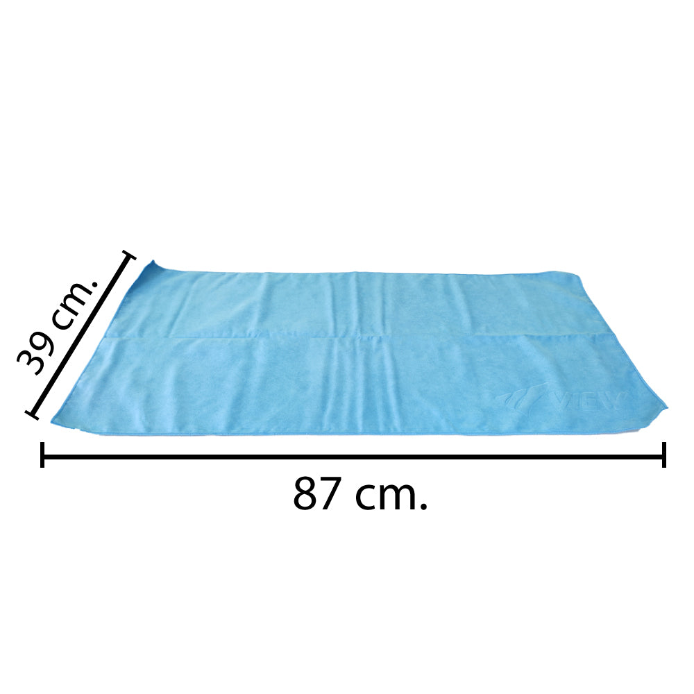 VIEW ผ้าเช็ดตัว VA003 สีฟ้า - 2