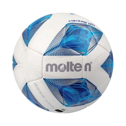 MOLTEN ฟุตซอล F9A3555 PU อัดกาวเย็บ สีขาว/น้ำเงิน FIFA Quality Pro - 1