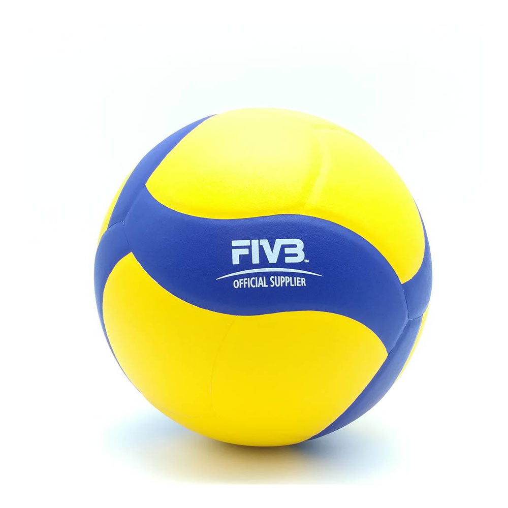 MIKASA วอลเลย์บอล V330W เบอร์ 5 สีเหลือง/น้ำเงิน - 2