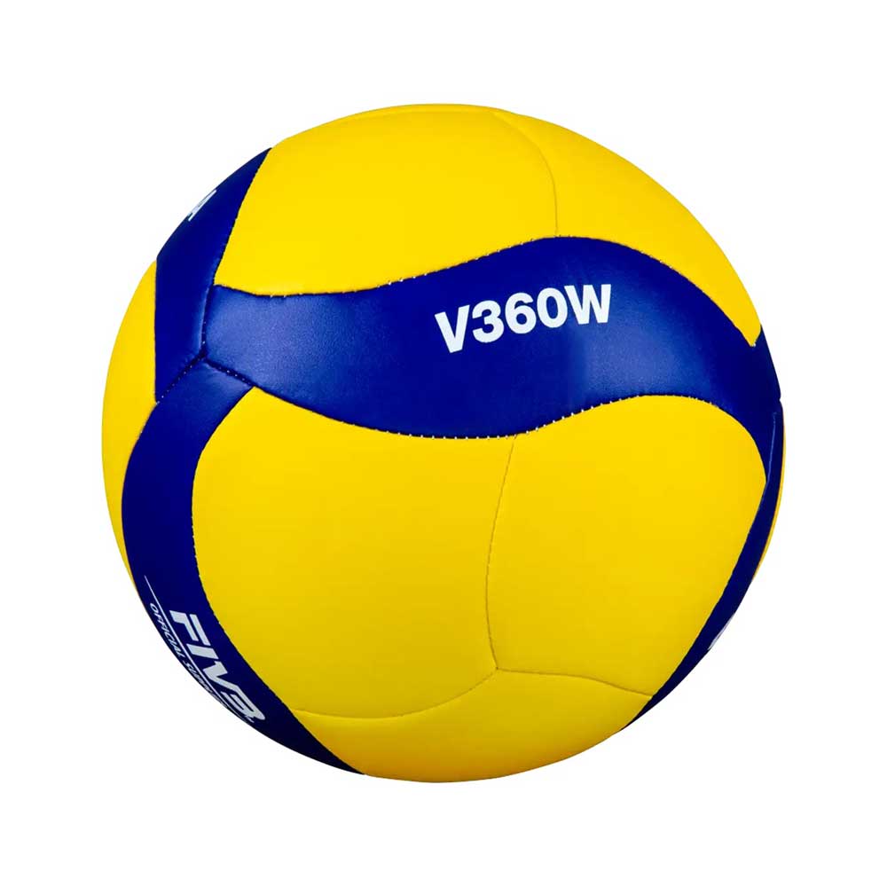 MIKASA วอลเลย์บอล V360W เบอร์ 5 สีเหลือง/น้ำเงิน - 4
