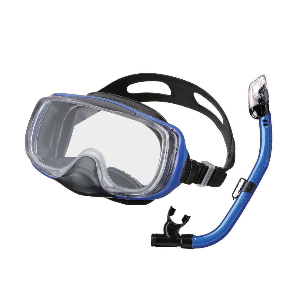 REEF TOURER หน้ากากดำน้ำชุด รุ่น RC0109 สีดำ/น้ำเงิน - 1