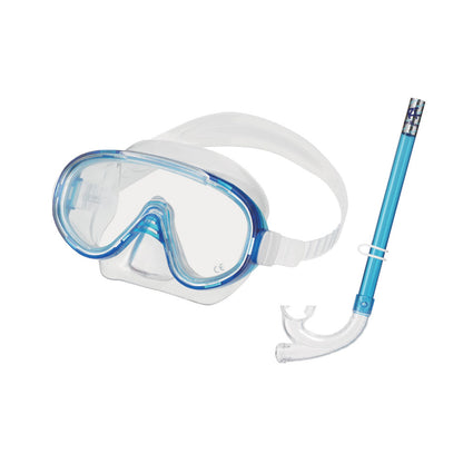 REEF TOURER หน้ากากดำน้ำชุด รุ่น RC9105 สีฟ้า - 1