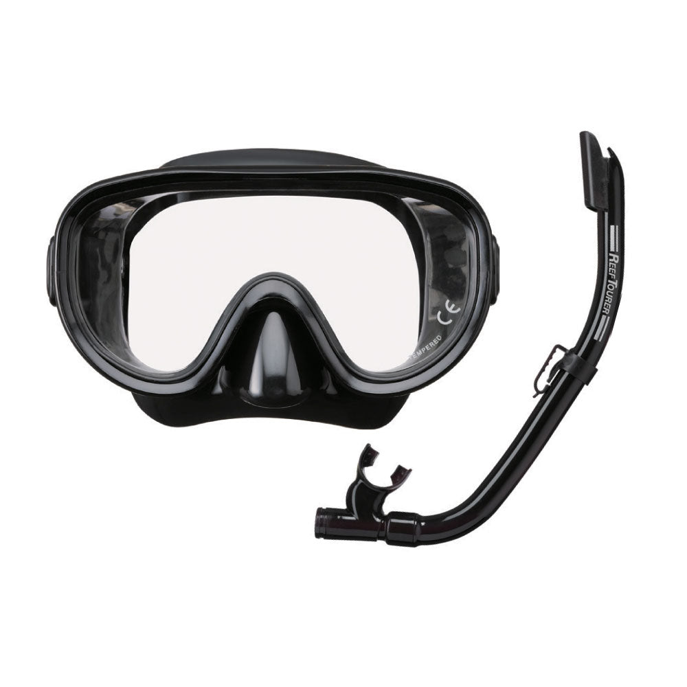REEF TOURER หน้ากากดำน้ำชุด รุ่น RC9104 สีดำ - 1