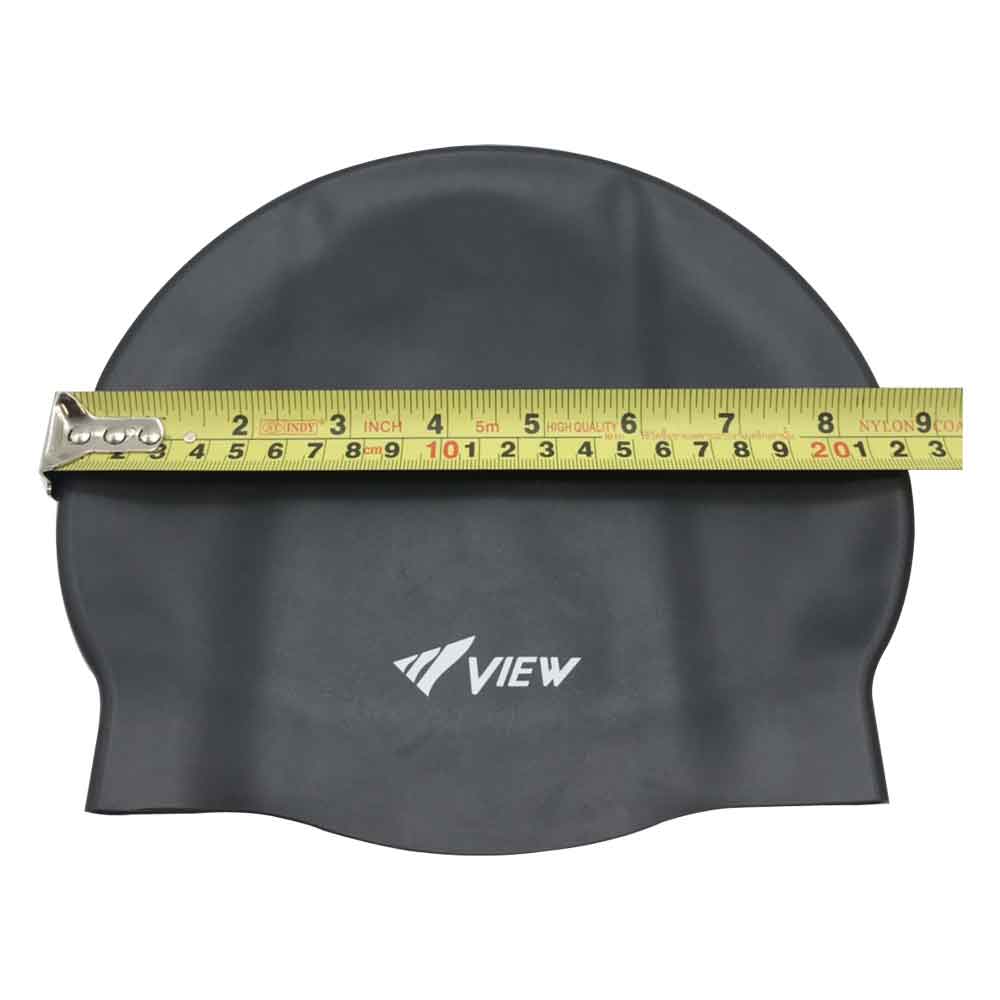 VIEW หมวกว่ายน้ำซิลิโคน V61 สีดำ - 3