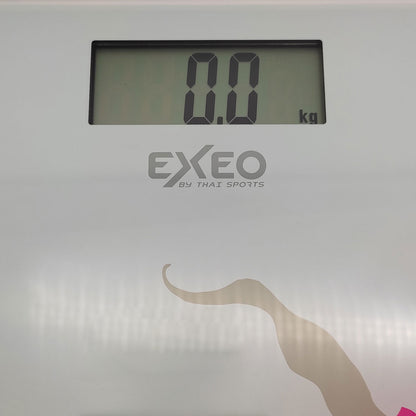EXEO เครื่องชั่งน้ำหนัก ดิจิทอล EB9460 150kg. ลายดอกไม้พื้นขาว - 2