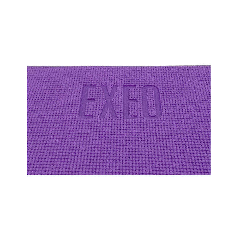 EXEO แผ่นรองออกกำลังกาย / เสื่อโยคะ PVC AB8004  6 mm. สีม่วง - 5