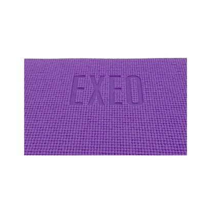 EXEO แผ่นรองออกกำลังกาย / เสื่อโยคะ PVC AB8004  6 mm. สีม่วง - 5