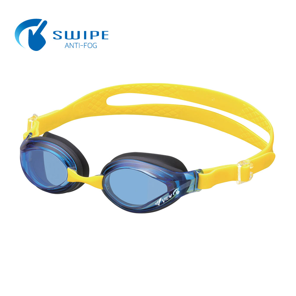 VIEW แว่นตาว่ายน้ำเด็ก 6-12 ปี V760JASA สีน้ำเงิน/เหลือง - 1 Supersports Thailand