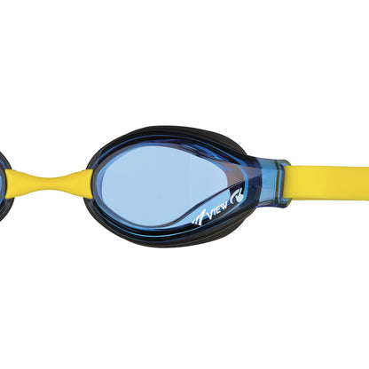 VIEW แว่นตาว่ายน้ำเด็ก 6-12 ปี V760JASA สีน้ำเงิน/เหลือง - 2