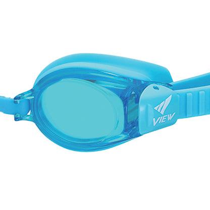 VIEW แว่นตาว่ายน้ำเด็ก 4-9 ปี ซิลิโคน V730JASA สีฟ้า - 2