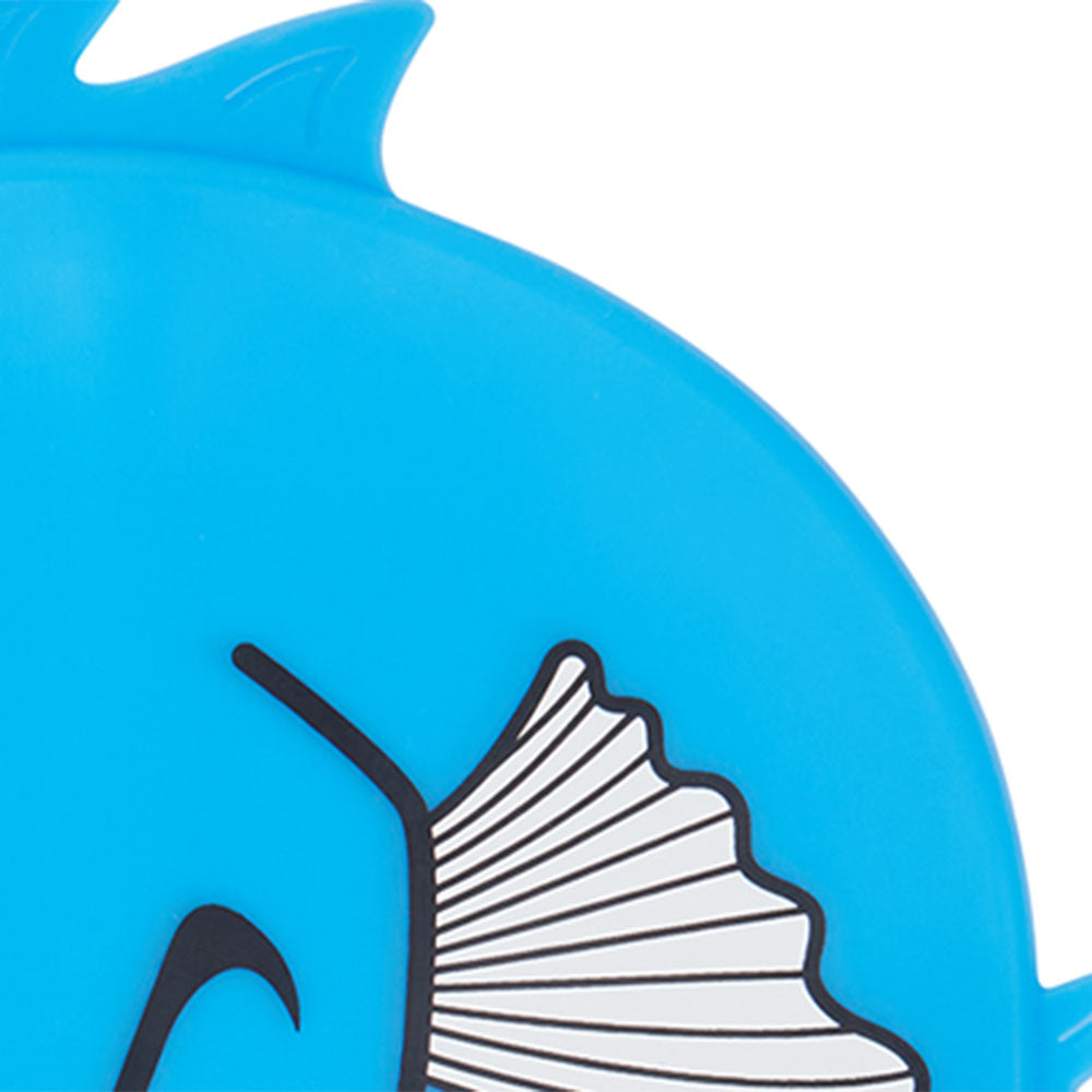ENERGETICS Silicone Fish Blue Kids Swim Cap - Supersports Thailand