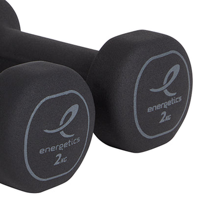 ENERGETICS Neoprene 2KG Dumbbell (1 Pair)