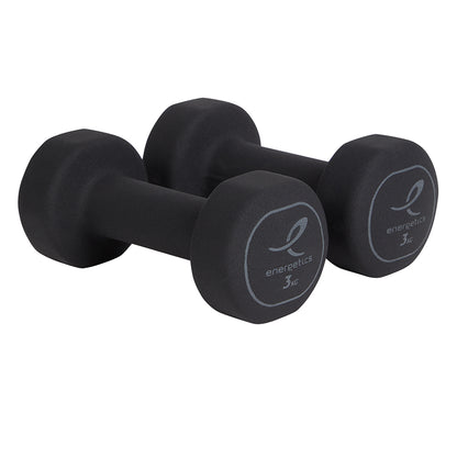 ENERGETICS Neoprene 3KG Dumbbell (1 Pair)