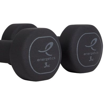 ENERGETICS Neoprene 3KG Dumbbell (1 Pair)