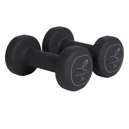 ENERGETICS Neoprene 5KG Dumbbell (1 Pair)