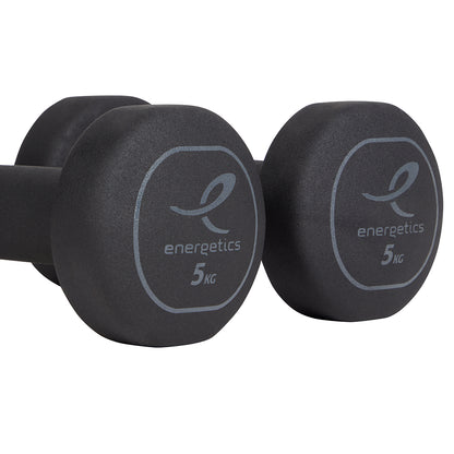 ENERGETICS Neoprene 5KG Dumbbell (1 Pair)