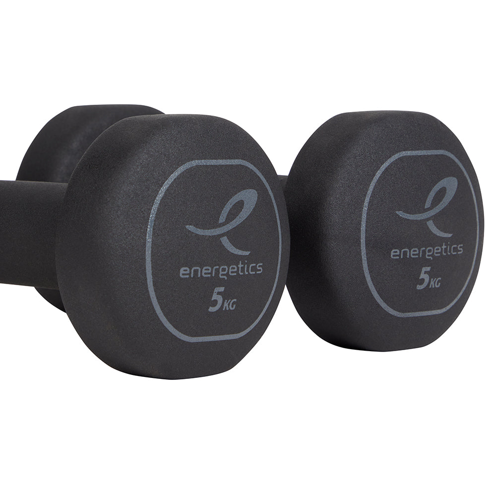 ENERGETICS Neoprene 5KG Dumbbell (1 Pair) - Supersports Thailand