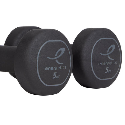 ENERGETICS Neoprene 5KG Dumbbell (1 Pair) - Supersports Thailand