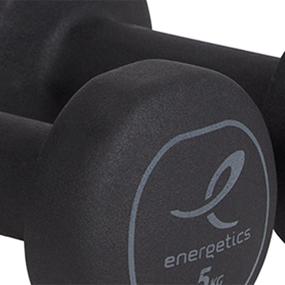 ENERGETICS Neoprene 5KG Dumbbell (1 Pair)