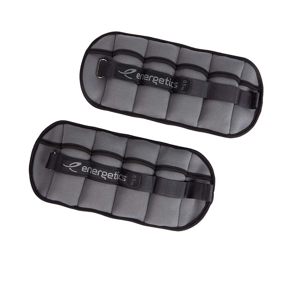ENERGETICS Black 0.5KG สายรัดถ่วงน้ำหนักข้อเท้า/ข้อมือ Supersports Thailand