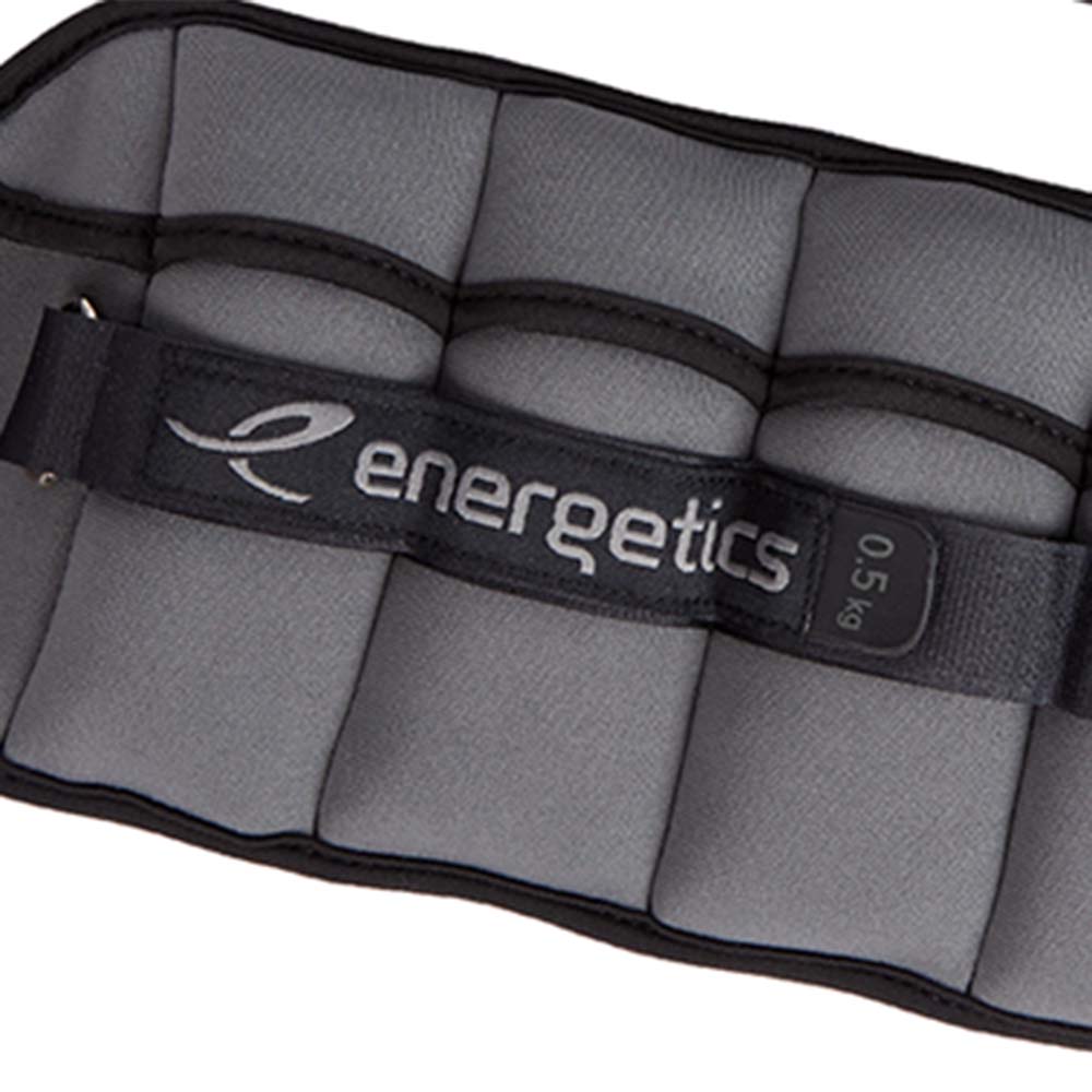 ENERGETICS Black 0.5KG สายรัดถ่วงน้ำหนักข้อเท้า/ข้อมือ Supersports Thailand