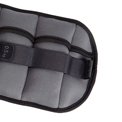 ENERGETICS Black 0.5KG สายรัดถ่วงน้ำหนักข้อเท้า/ข้อมือ
