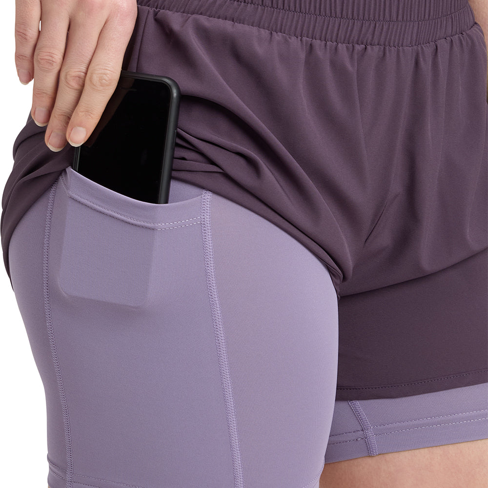 ENERGETICS Bamas IX 2in1 Women's Training Shorts Supersports Thailand