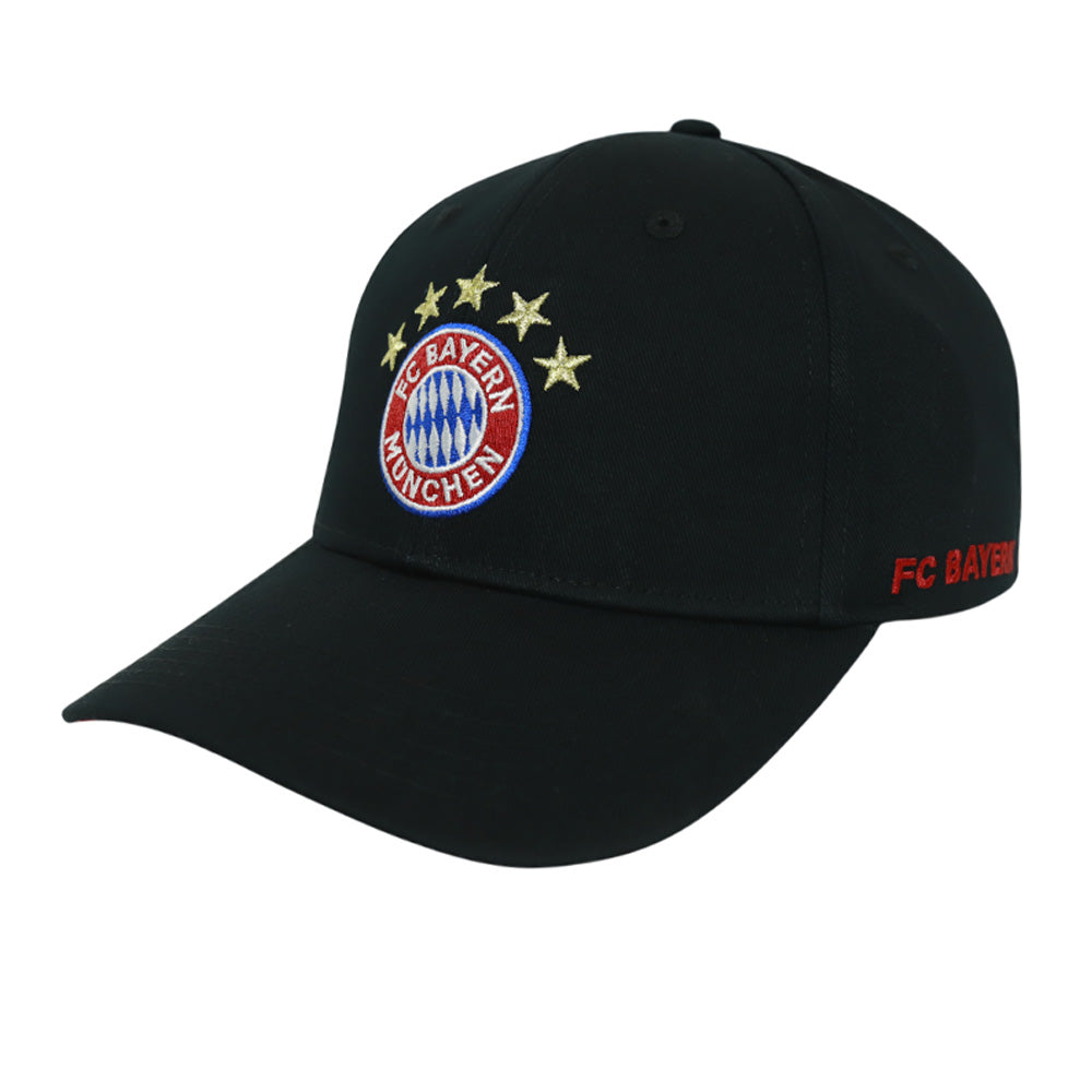 FC BAYERN MUNCHEN Black หมวกแก๊ปผู้ใหญ่