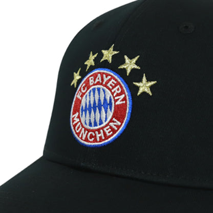 FC BAYERN MUNCHEN Black หมวกแก๊ปผู้ใหญ่