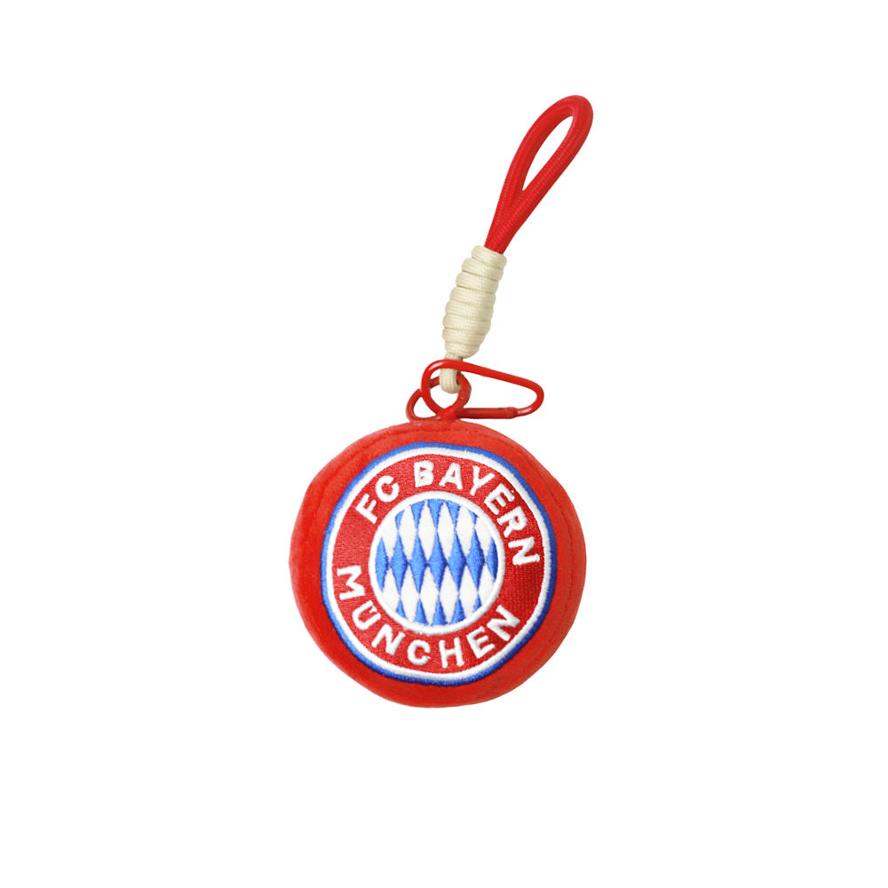 FC BAYERN MUNCHEN Logo Plush Toy พวงกุญแจ