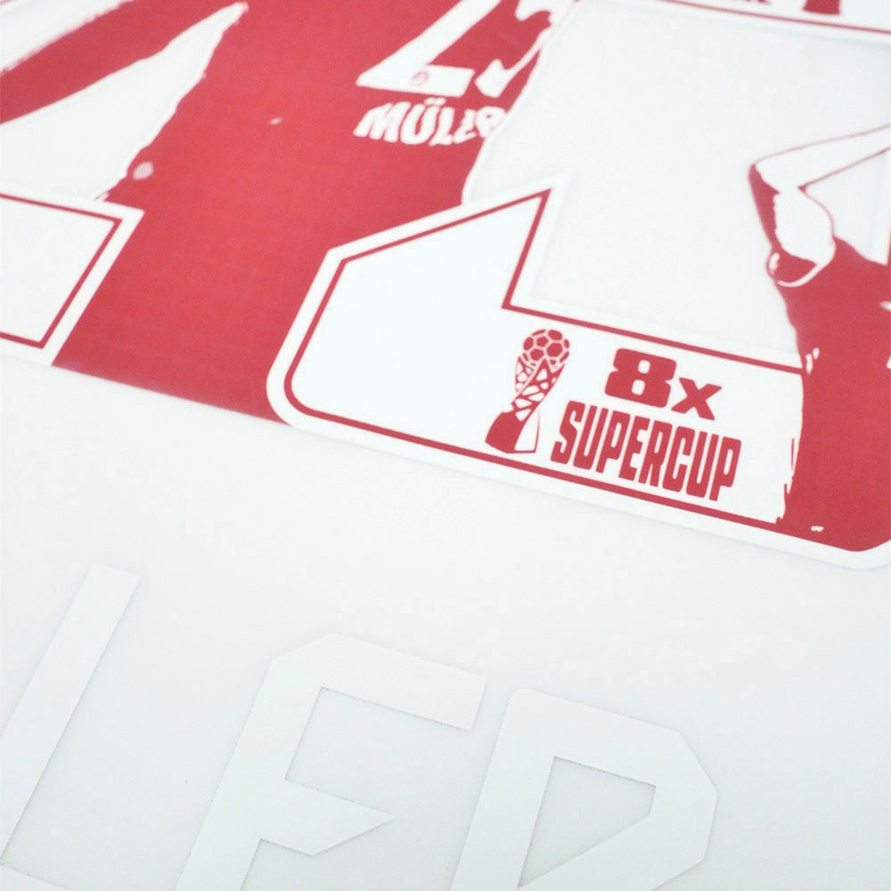 FC BAYERN MUNCHEN Thomas Muller 25 Home เบอร์สกรีนเสื้อ