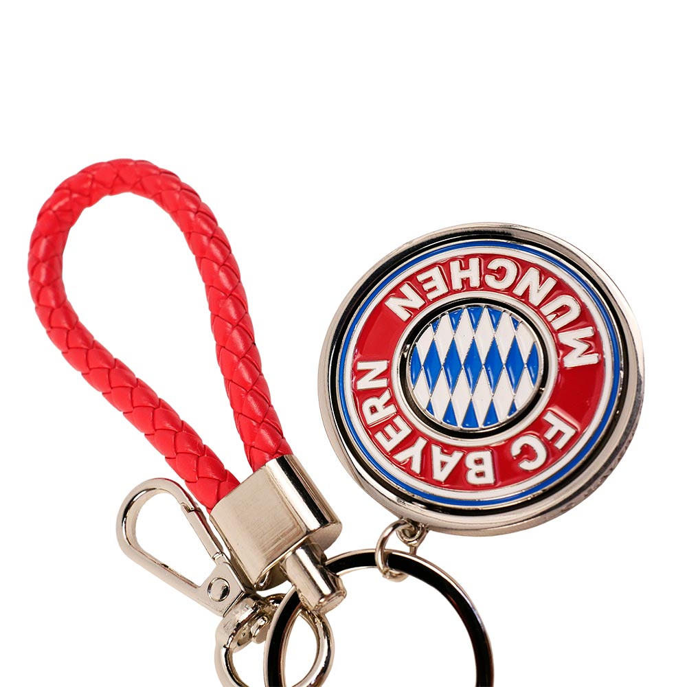 FC BAYERN MUNCHEN Logo Spin Keychain Supersports Thailand