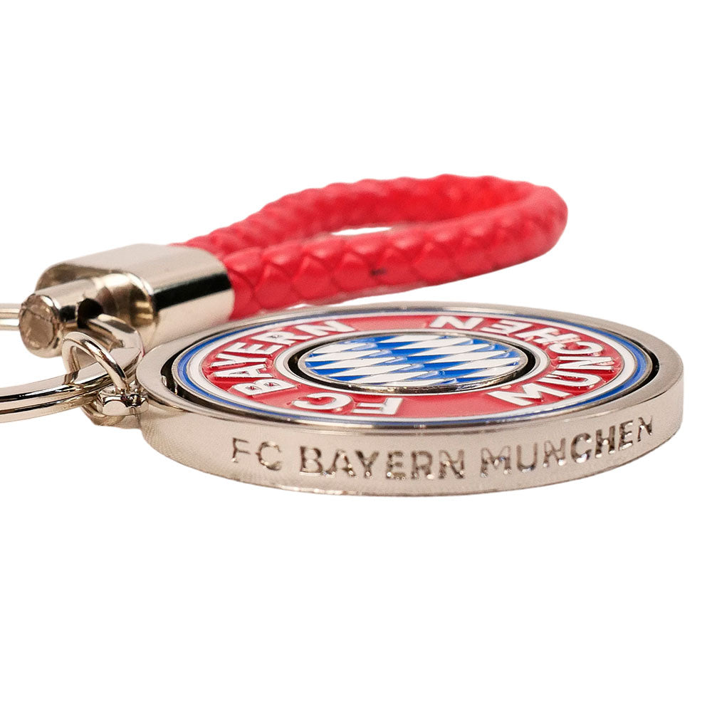 FC BAYERN MUNCHEN Logo Spin Keychain Supersports Thailand