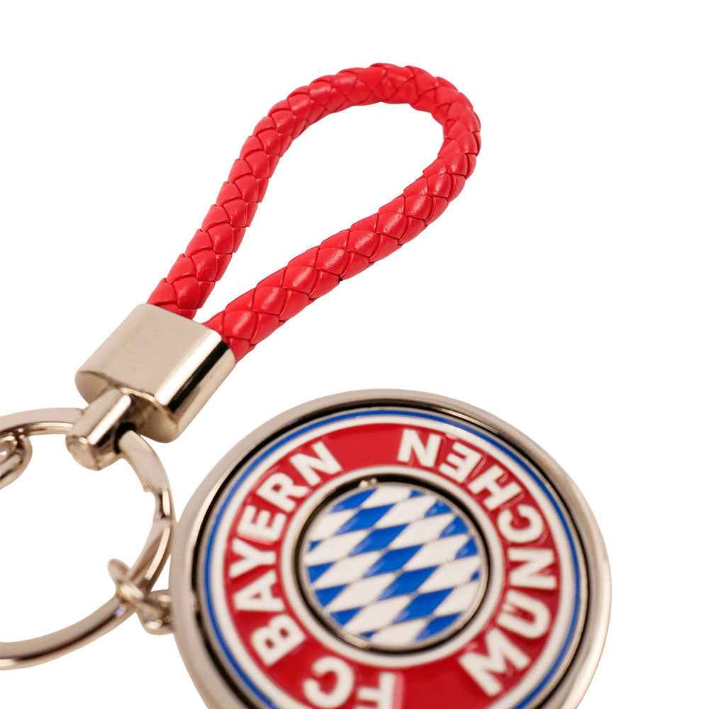 FC BAYERN MUNCHEN Logo Spin Keychain Supersports Thailand