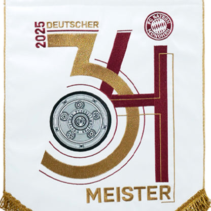 FC BAYERN MUNCHEN Bundesliga Winners 2024/25 Pennant