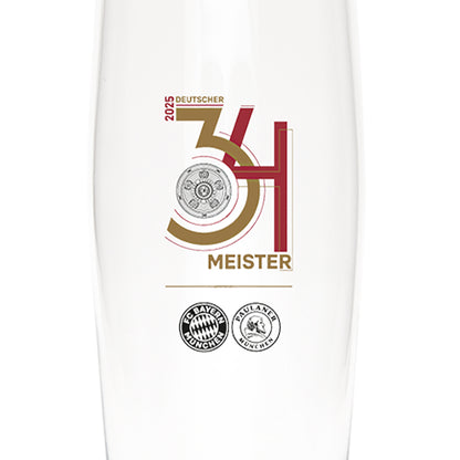 FC BAYERN MUNCHEN Bundesliga Winners 2024/25 Pint Glass