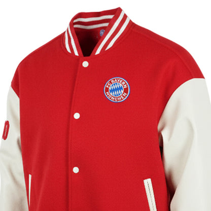 FC BAYERN MUNCHEN Baseball เสื้อแจ็คเก็ตผู้ชาย