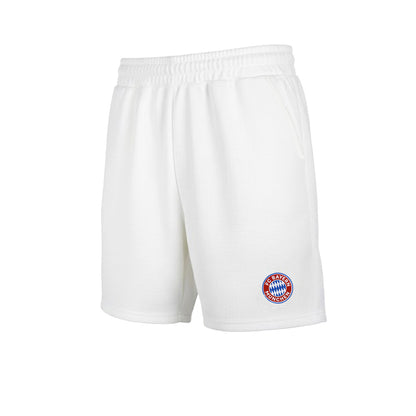 FC BAYERN MUNCHEN White กางเกงลำลองขาสั้นผู้ชาย