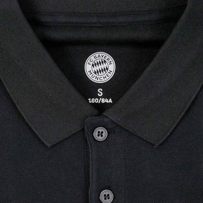 FC BAYERN MUNCHEN Gold Logo Men's Polo Shirt