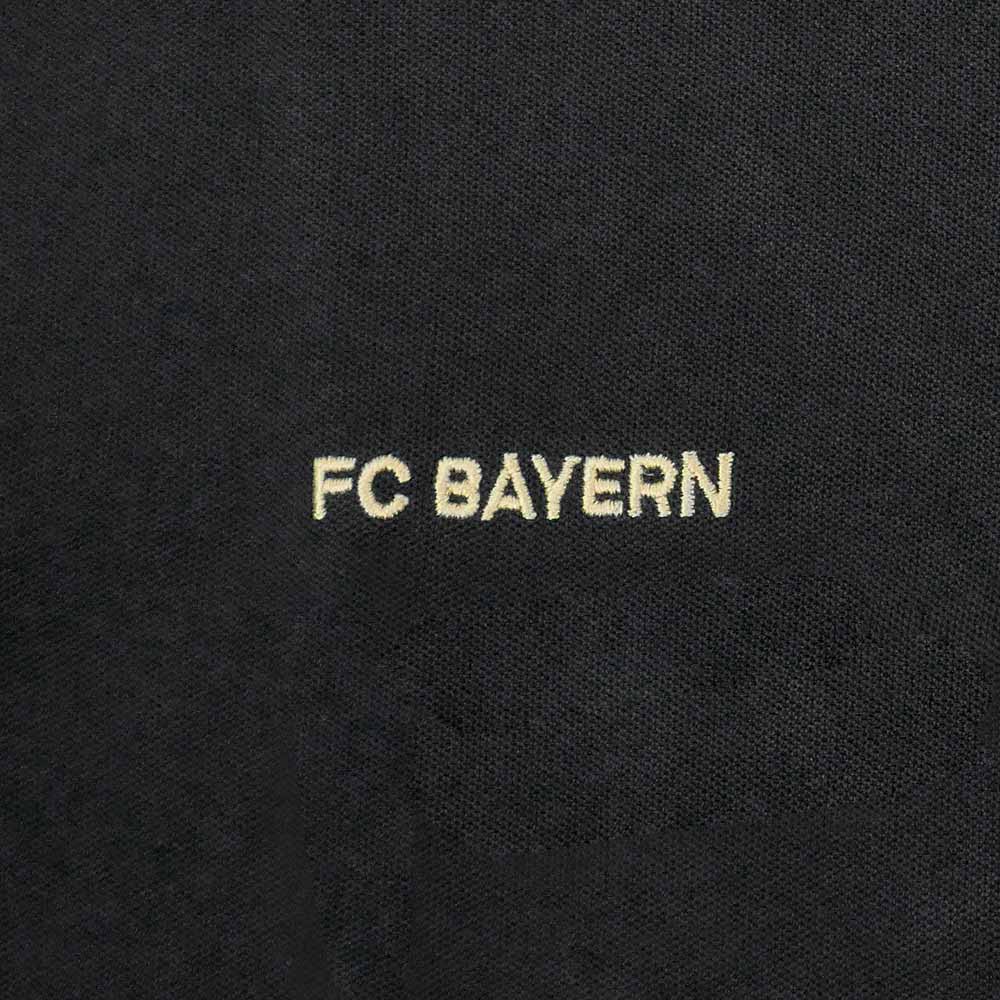 FC BAYERN MUNCHEN Gold Logo Men's Polo Shirt Supersports Thailand