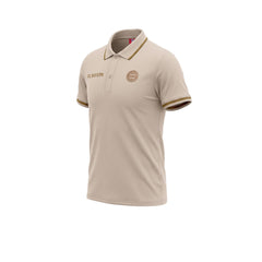 FC BAYERN MUNCHEN Beige Logo Men's Polo Shirt