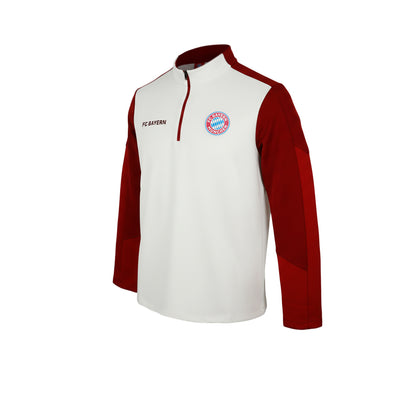 FC BAYERN MUNCHEN Track White Men's Sweatshirt - Supersports Thailand