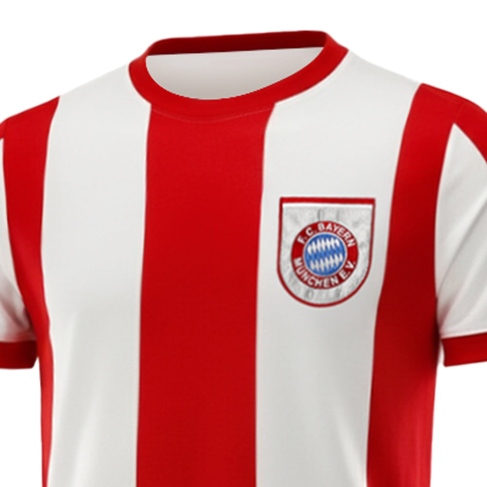 FC BAYERN MUNCHEN เสื้อแข่งย้อนยุคผู้ชายทีมบาเยิร์น มิวนิค ชุดเหย้า ฤดูกาล 1971