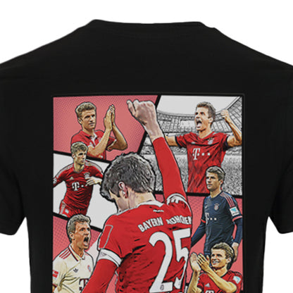 FC BAYERN MUNCHEN Thomas Muller เสื้อยืดฟุตบอลผู้ชาย