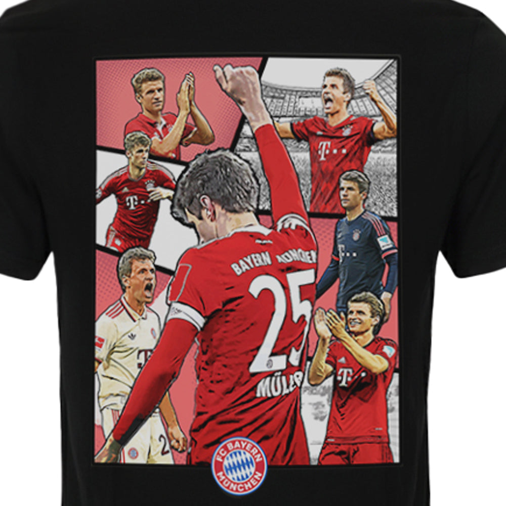 FC BAYERN MUNCHEN Thomas Muller เสื้อยืดฟุตบอลผู้ชาย
