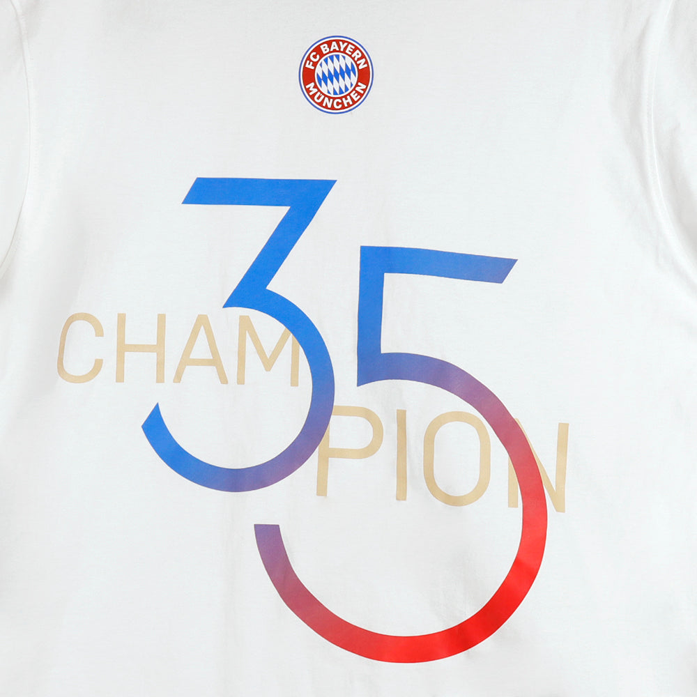 FC BAYERN MUNCHEN Bundesliga Winners 2025/26 Oversize Men's Football T-Shirt - Supersports Thailand