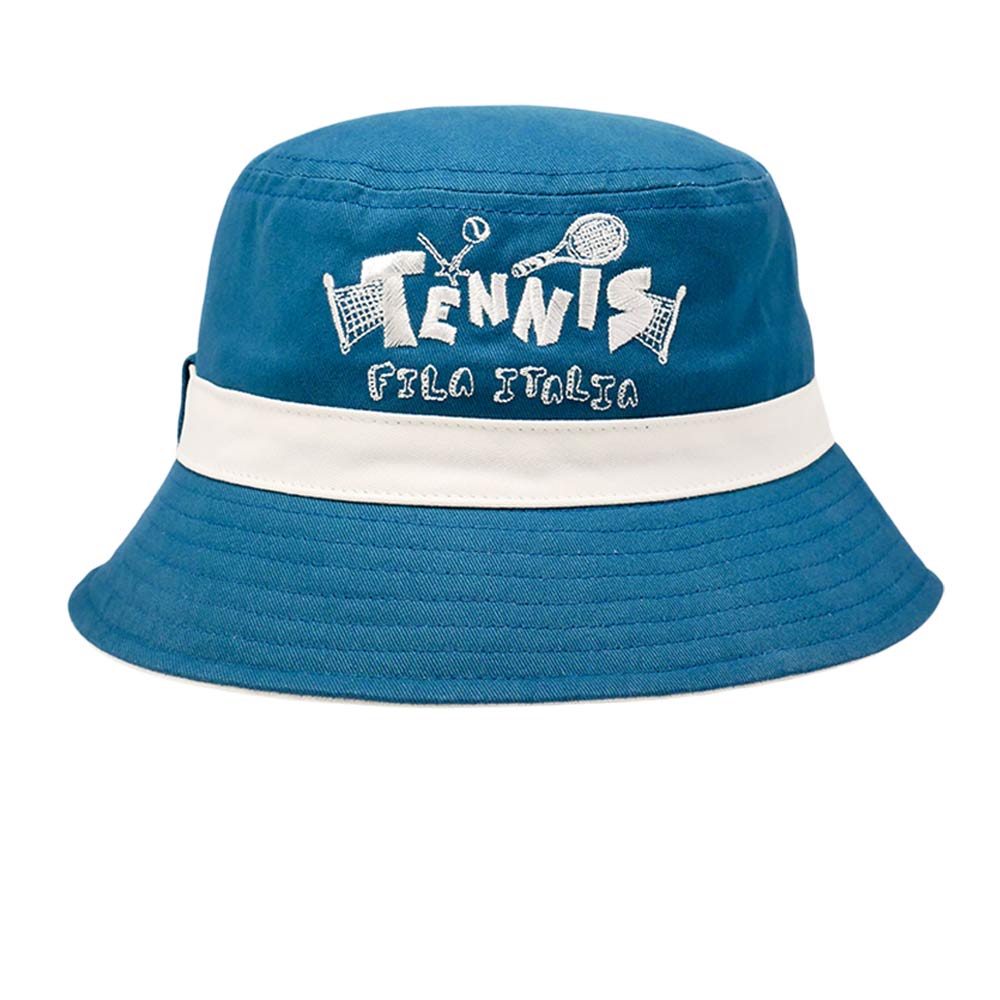 FILA Blue Tennis Kids Bucket Hat - Supersports Thailand