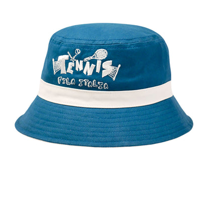 FILA Blue Tennis Kids Bucket Hat - Supersports Thailand
