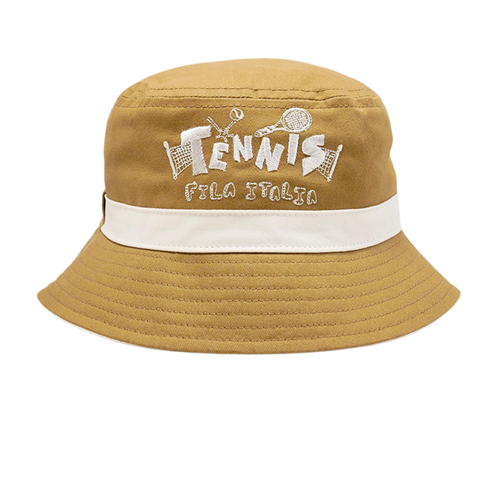 FILA Brown Tennis Kids Bucket Hat - Supersports Thailand Supersports Thailand