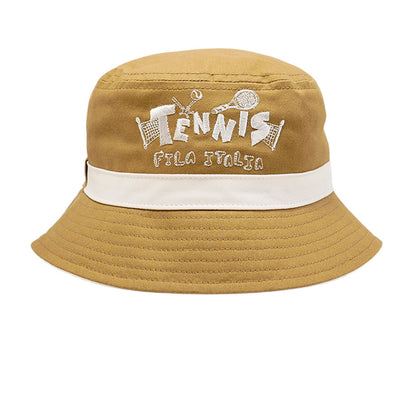 FILA Brown Tennis Kids Bucket Hat - Supersports Thailand